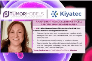 You are currently viewing Kiyatec to Co-sponsor the 7th Tumor Models Immuno-Oncology Summit